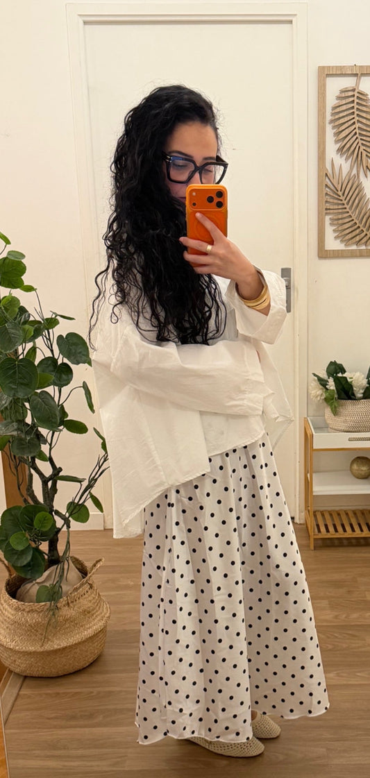 Jupe Longue Pois