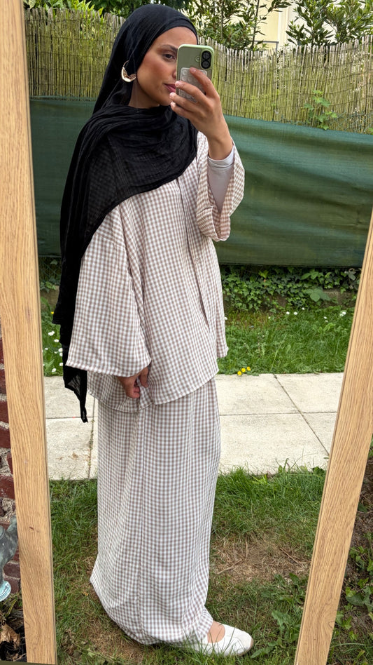 Ensemble Vichy Taupe