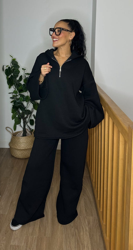 Ensemble à capuche Noir