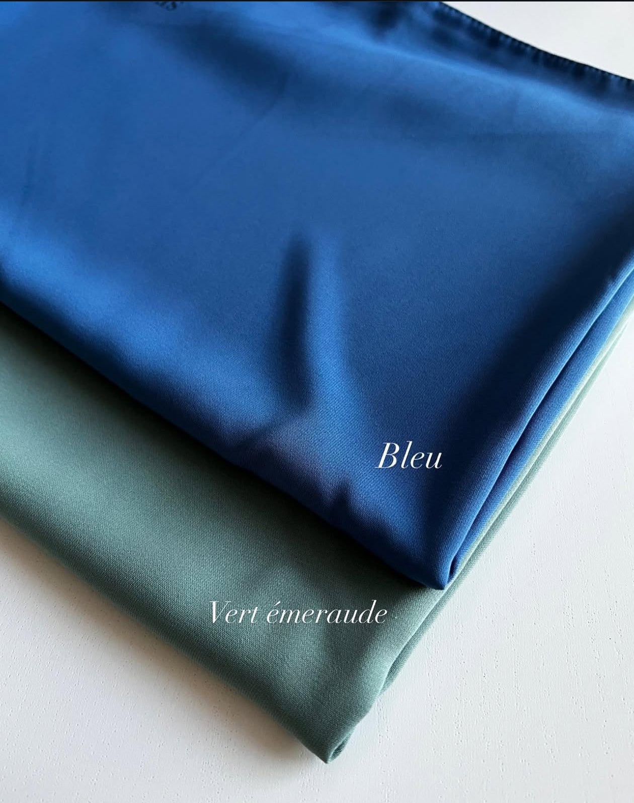 Couleur bleu et vert
