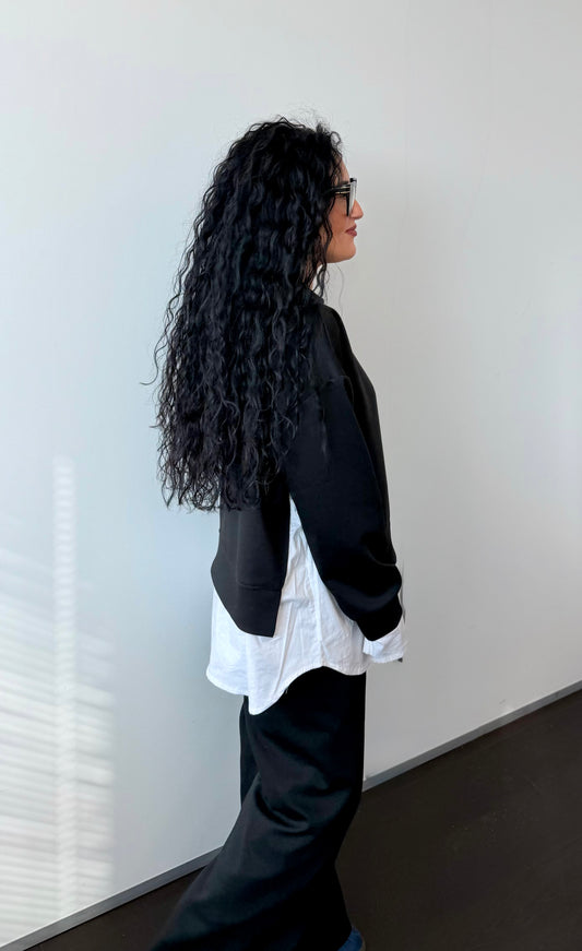 Ensemble Noir Oversize
