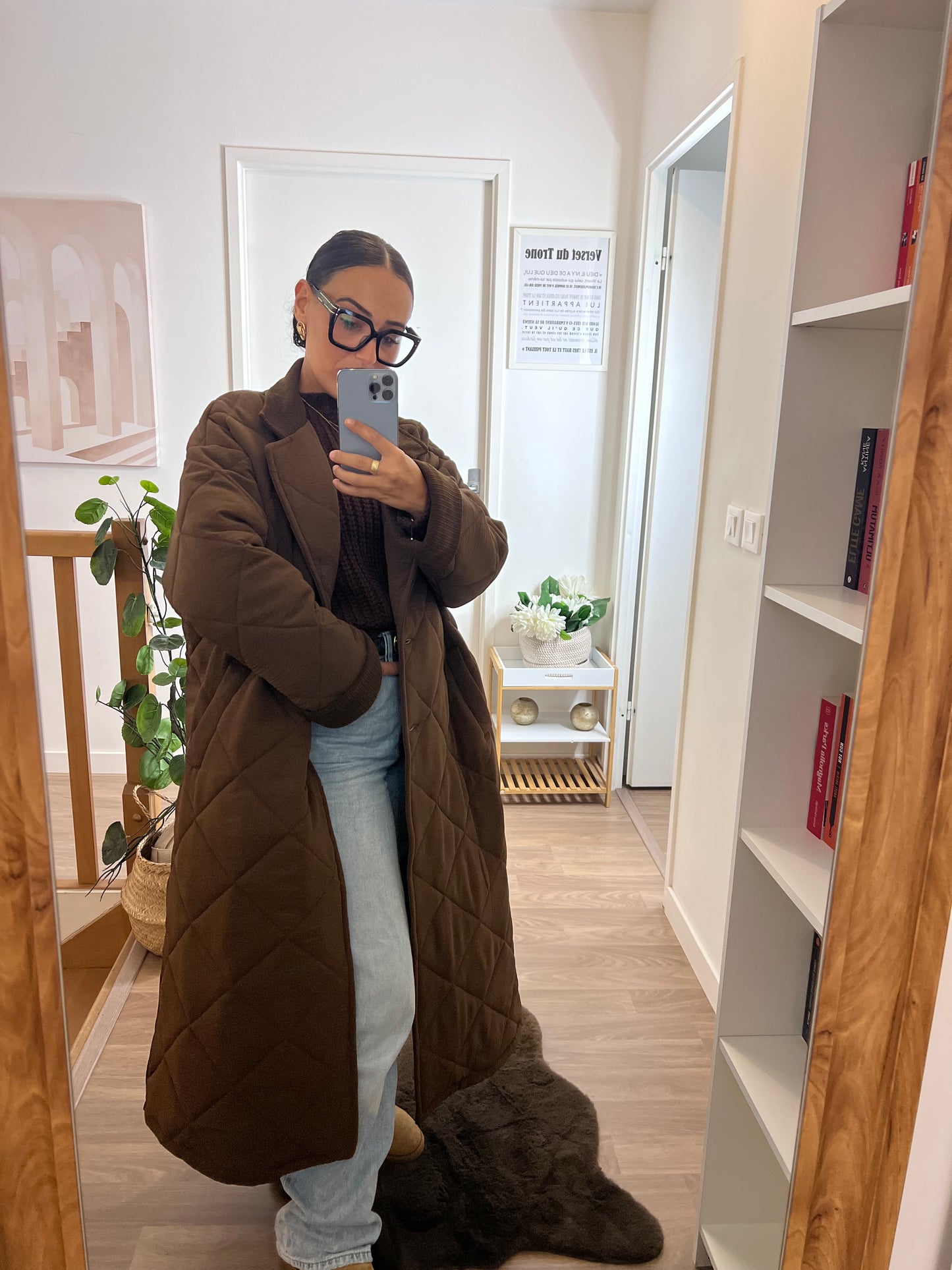 Manteau Oversize Élégant - Ton Terreux