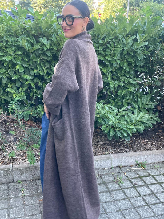 Gilet Long Oversize